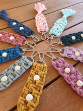 Load image into Gallery viewer, Macramé Keyring with Beads