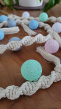 Load image into Gallery viewer, Macrame Fairy Lights 'Colourful'
